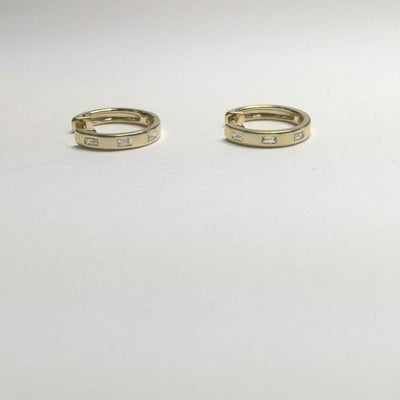 14 KARAT GOLD DIAMOND EARRINGS - Tapper's Jewelry 