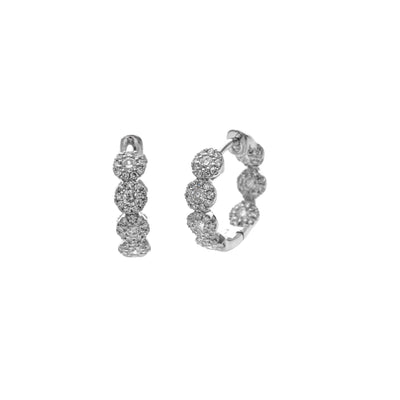 14 KARAT GOLD DIAMOND EARRINGS - Tapper's Jewelry 