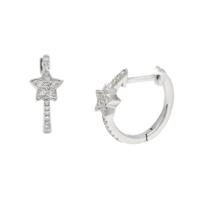 14 KARAT GOLD DIAMOND EARRINGS - Tapper's Jewelry 