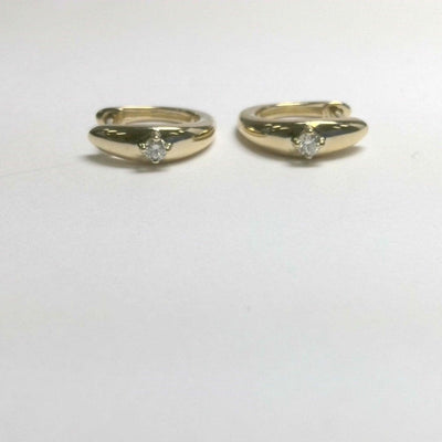 14 KARAT GOLD DIAMOND EARRINGS - Tapper's Jewelry 