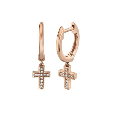 14 KARAT GOLD DIAMOND EARRINGS - Tapper's Jewelry 
