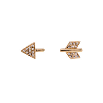 14 KARAT GOLD DIAMOND EARRINGS - Tapper's Jewelry 