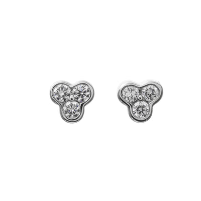14 KARAT GOLD DIAMOND EARRINGS