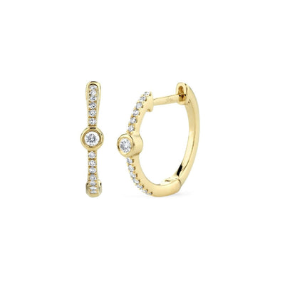 14 KARAT GOLD DIAMOND EARRINGS - Tapper's Jewelry 