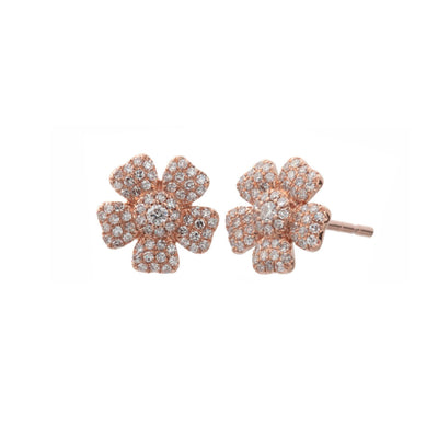 14 KARAT GOLD DIAMOND EARRINGS - Tapper's Jewelry 