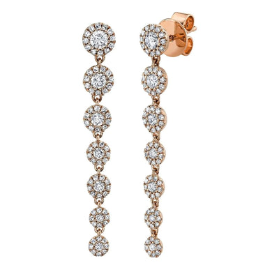 14 KARAT GOLD DIAMOND EARRINGS - Tapper's Jewelry 