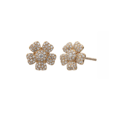 14 KARAT GOLD DIAMOND EARRINGS - Tapper's Jewelry 