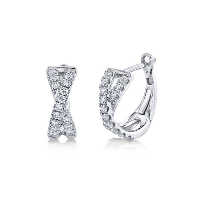 14 KARAT GOLD DIAMOND EARRINGS - Tapper's Jewelry 