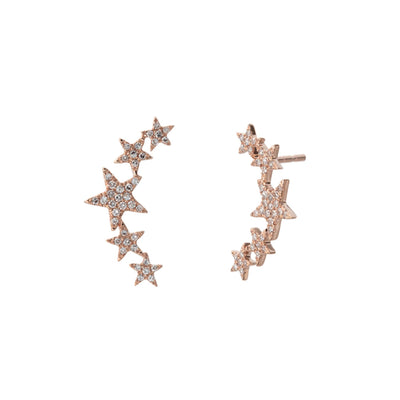 14 KARAT GOLD DIAMOND EARRINGS - Tapper's Jewelry 