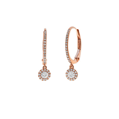 14 KARAT GOLD DIAMOND EARRINGS - Tapper's Jewelry 