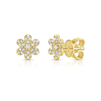 14 KARAT GOLD DIAMOND EARRINGS - Tapper's Jewelry 