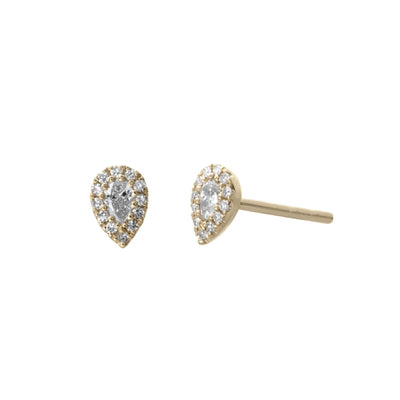 14 KARAT GOLD DIAMOND EARRINGS - Tapper's Jewelry 