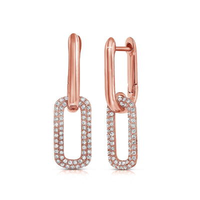 14 KARAT GOLD DIAMOND EARRINGS - Tapper's Jewelry 