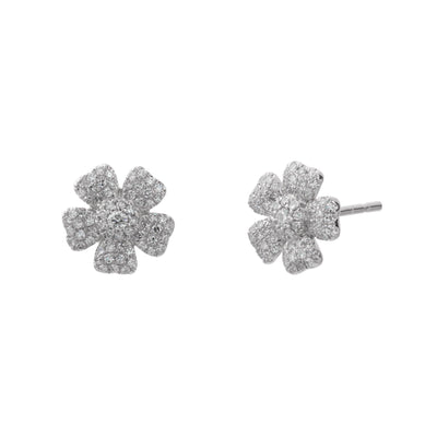 14 KARAT GOLD DIAMOND EARRINGS - Tapper's Jewelry 
