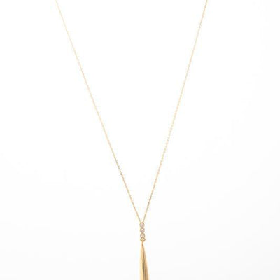 14 KARAT GOLD DIAMOND NECKLACE - Tapper's Jewelry 