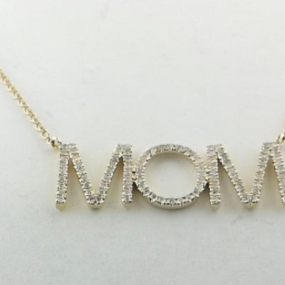 14 KARAT GOLD DIAMOND NECKLACE