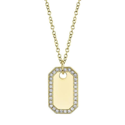 14 KARAT GOLD DIAMOND NECKLACE - Tapper's Jewelry 