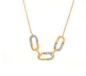 14 KARAT GOLD DIAMOND NECKLACE - Tapper's Jewelry 
