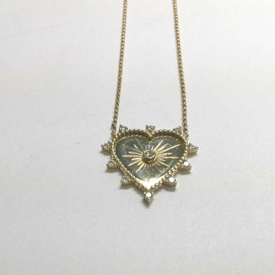 14 KARAT GOLD DIAMOND NECKLACE - Tapper's Jewelry 