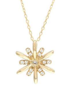 14 KARAT GOLD DIAMOND NECKLACE