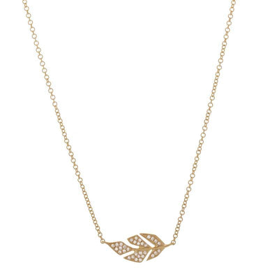 14 KARAT GOLD DIAMOND NECKLACE - Tapper's Jewelry 