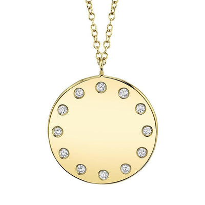 14 KARAT GOLD DIAMOND NECKLACE - Tapper's Jewelry 