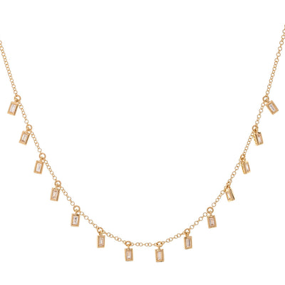 14 KARAT GOLD DIAMOND NECKLACE - Tapper's Jewelry 