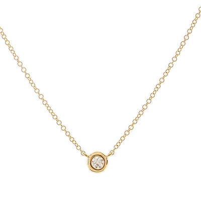 14 KARAT GOLD DIAMOND NECKLACE - Tapper's Jewelry 