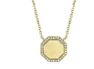 14 KARAT GOLD DIAMOND NECKLACE - Tapper's Jewelry 