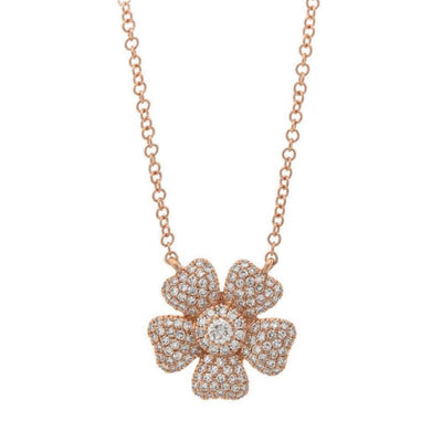 14 KARAT GOLD DIAMOND NECKLACE