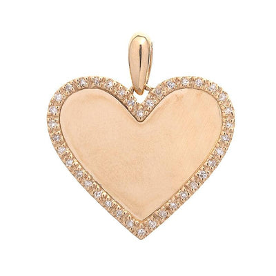 14 KARAT GOLD DIAMOND PENDANT - Tapper's Jewelry 