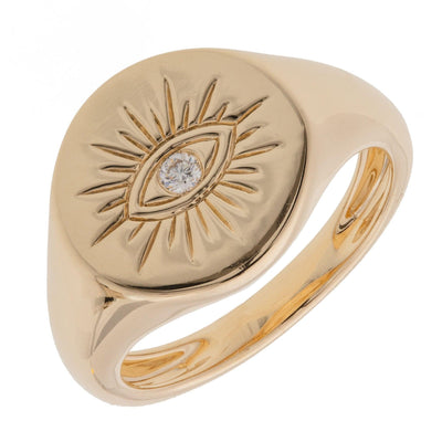 14 KARAT GOLD DIAMOND RING - Tapper's Jewelry 