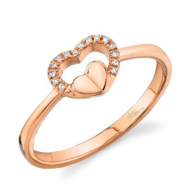 14 KARAT GOLD DIAMOND RING