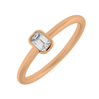 14 KARAT GOLD DIAMOND RING