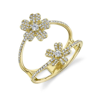 14 KARAT GOLD DIAMOND RING