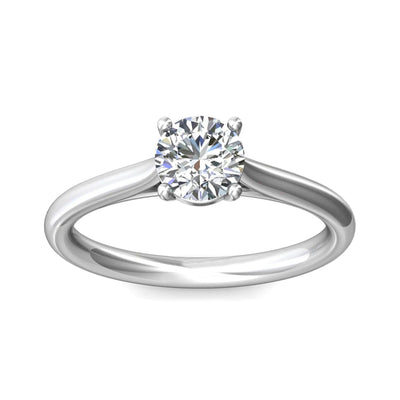 14 KARAT GOLD DIAMOND SOLIATIRE ENGAGEMENT RING - Tapper's Jewelry 