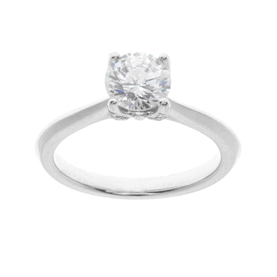 14 KARAT GOLD DIAMOND SOLITIARE MOUNTING - Tapper's Jewelry 