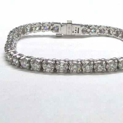 14 KARAT GOLD LAB GROWN DIAMOND BRACELET - Tapper's Jewelry 