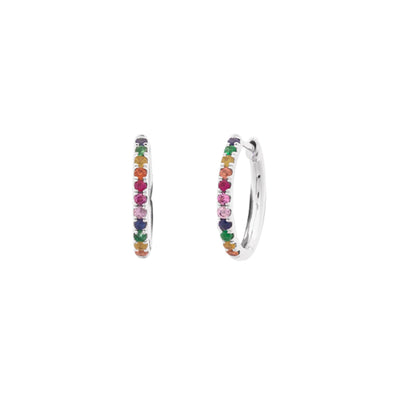 14 KARAT GOLD MULTI COLOR EARRINGS - Tapper's Jewelry 