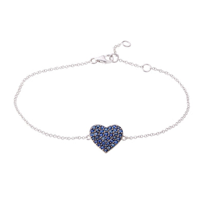 14 KARAT GOLD SAPPHIRE BRACELET - Tapper's Jewelry 