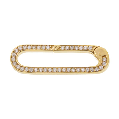 14K GOLD DIAMOND CLASP - Tapper's Jewelry 