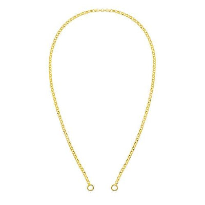 14K Yellow Gold Split Rolo Chain
