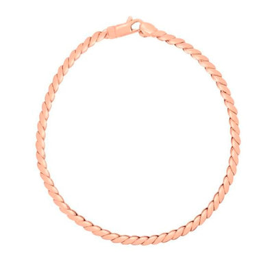 14K ROSE GOLD BRACELET - Tapper's Jewelry 