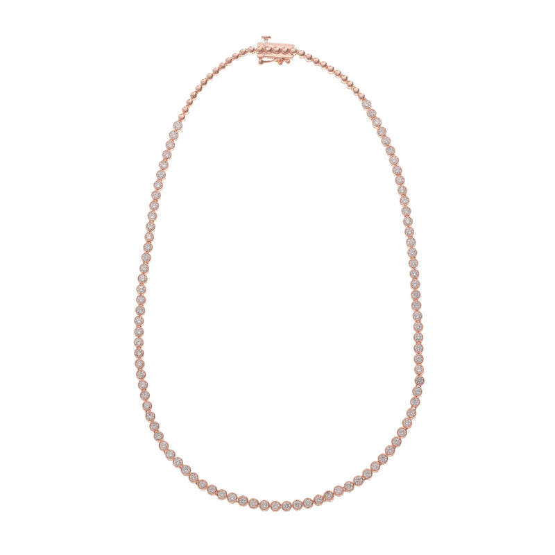 Diamond choker rose gold Clearance
