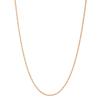 14K Rose Gold Necklace - Tapper's Jewelry 