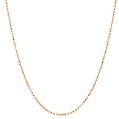 14K Rose Gold Necklace - Tapper's Jewelry 