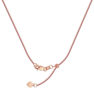 14K Rose Gold Necklace - Tapper's Jewelry 