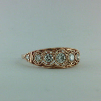 14K Rose Gold Ring - Tapper's Jewelry 