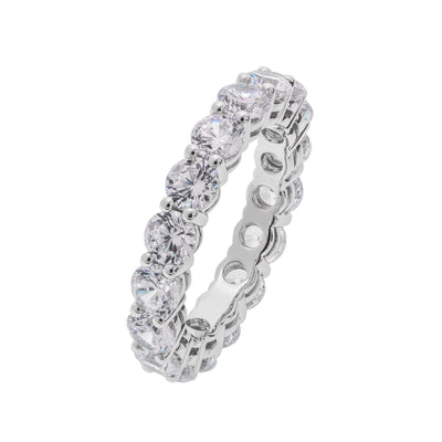 14K White Gold Cubic Zirconia Ring - Tapper's Jewelry 