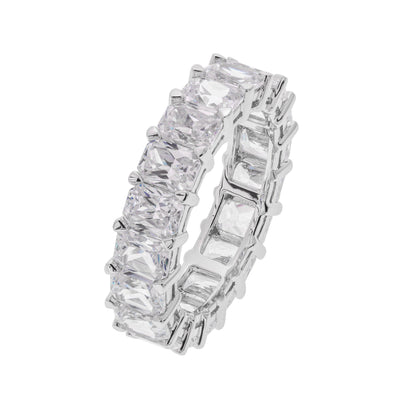 14K White Gold Cubic Zirconia Ring - Tapper's Jewelry 